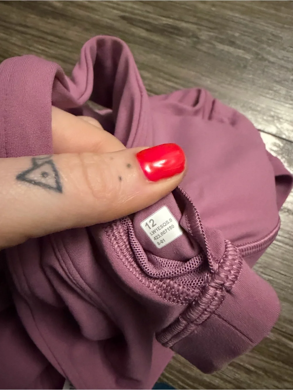 NWT Lululemon Align Bodysuit (Velvet Dust) Size 12